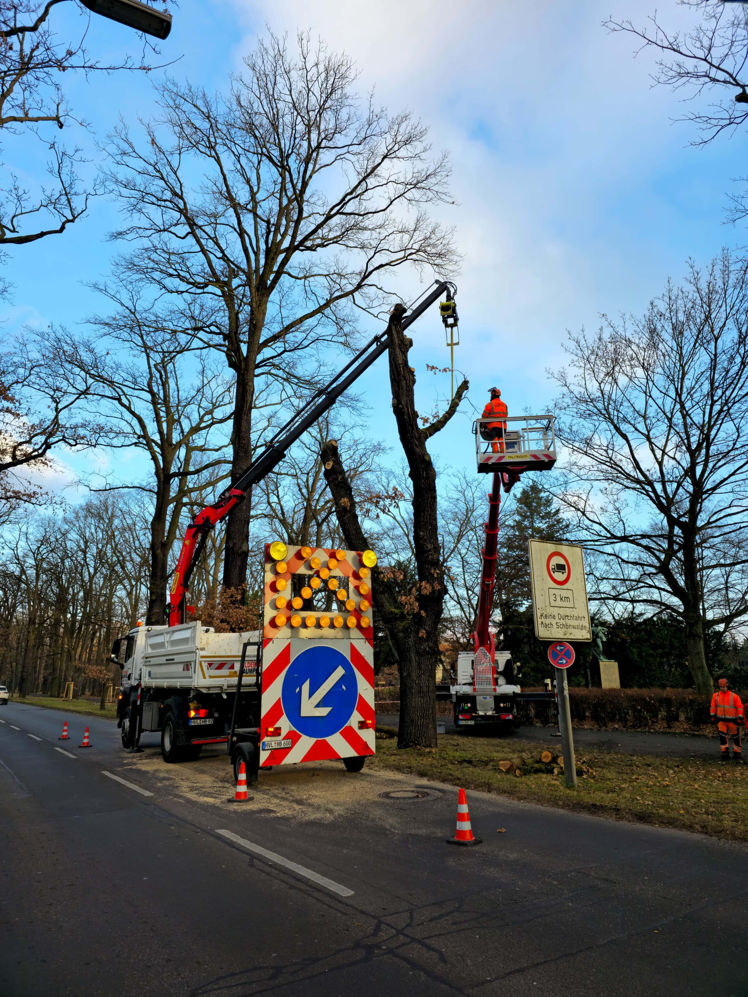 Einsatz auf der Straße